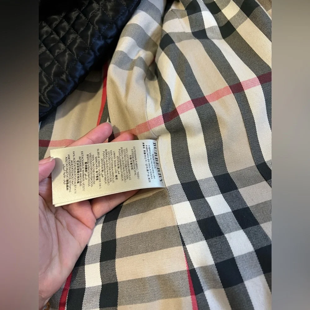 BURBERRY Trench Coat Size: S one missing buttons - Picture 12 of 16